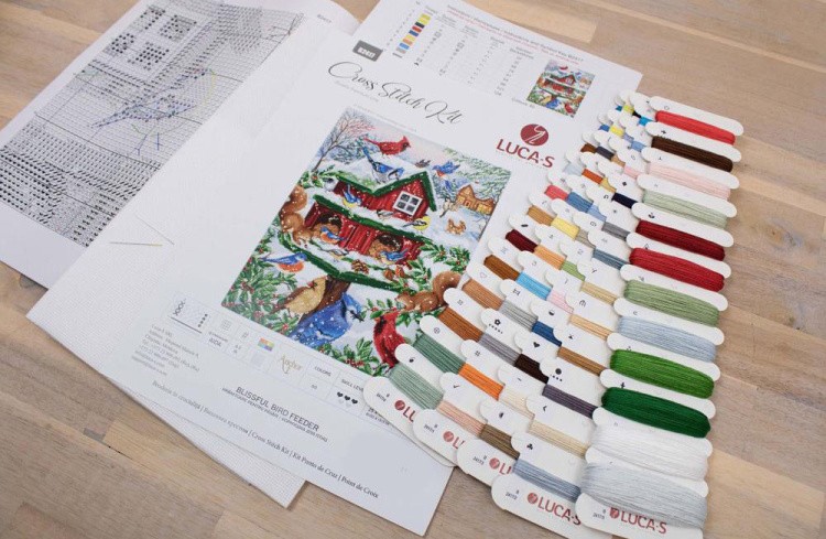 Набор для вышивания «Кормушка для птиц» — картинка 7