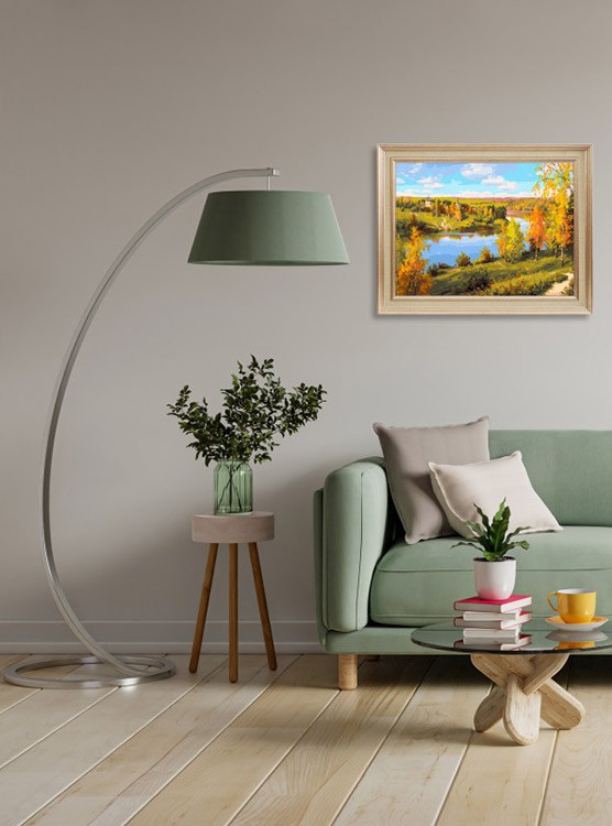 Картина по номерам «Осень. Глубинка» — картинка 6