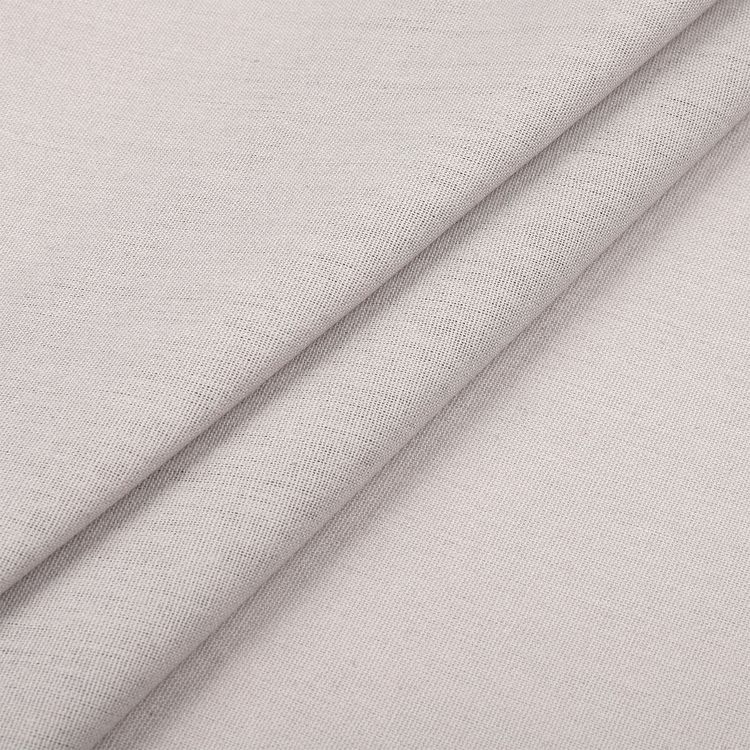 Ткань льняная, 10 м x 140 см, 185 г/м², цвет: жемчуг, TBY — картинка 3