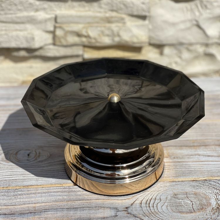 Основание для вазы золотое, 9 см — картинка 4