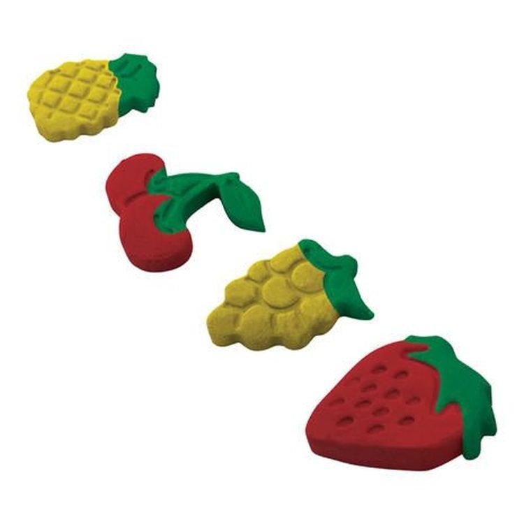 Тянущийся пластилин Эластик «Fruits», желтый, зеленый, красный, 360 гр. — картинка 8