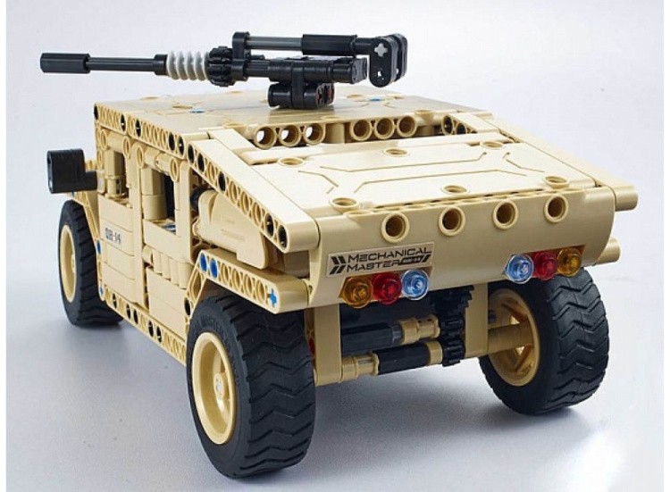 Конструктор QIHUI электромеханический «Armed Off-road Vehicle» — картинка 4