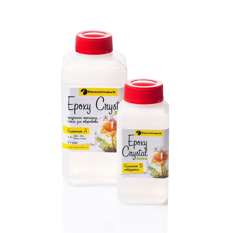 Ювелирная прозрачная смола Epoxy Crystal PLUS 345 г, EpoximaxX — картинка 2