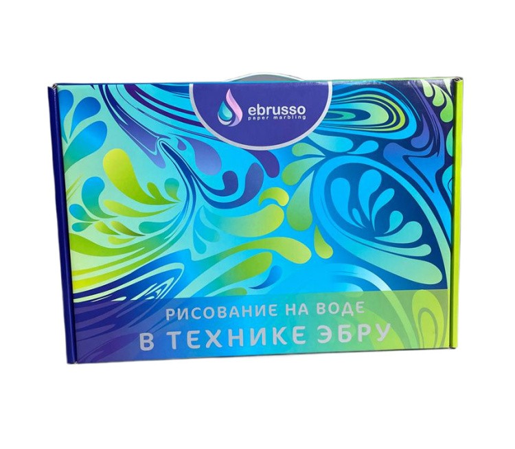 Портфель для эбру ПРОФИ, 10 цветов, Ebrusso — картинка 2