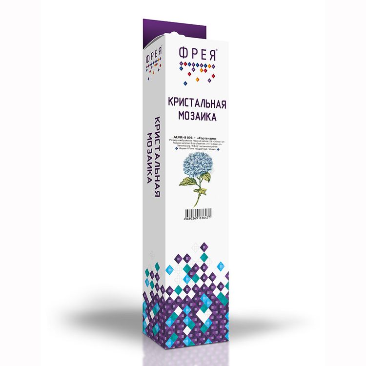 Алмазная вышивка «Гортензия» — картинка 2