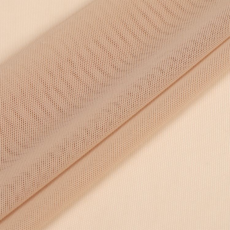 Сетка эластичная, 3 м x 160 см, 80 г/м², цвет: бежево-розовый, KRUZHEVO — картинка 2