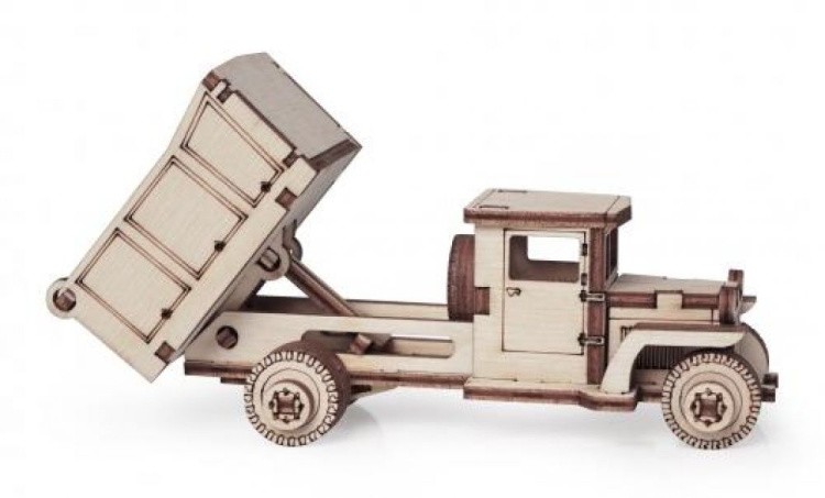 Конструктор из дерева «Грузовичок Самосвал», Армия России — картинка 2