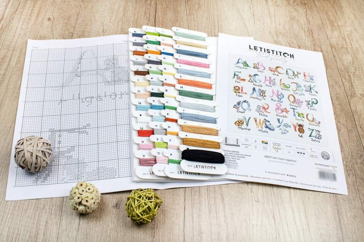 Набор для вышивания «Давайте учиться вместе» — картинка 4