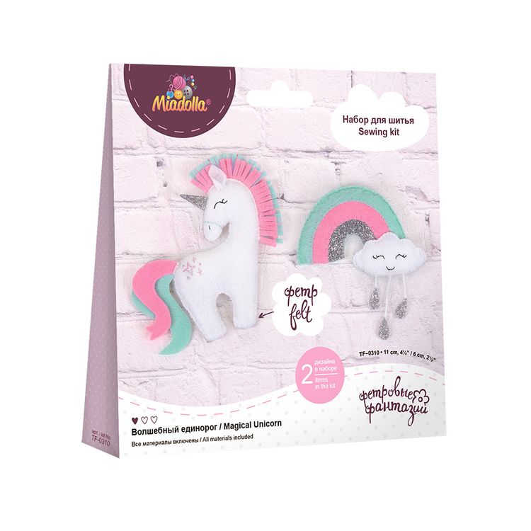 Набор для шитья «Волшебный единорог» — картинка 3