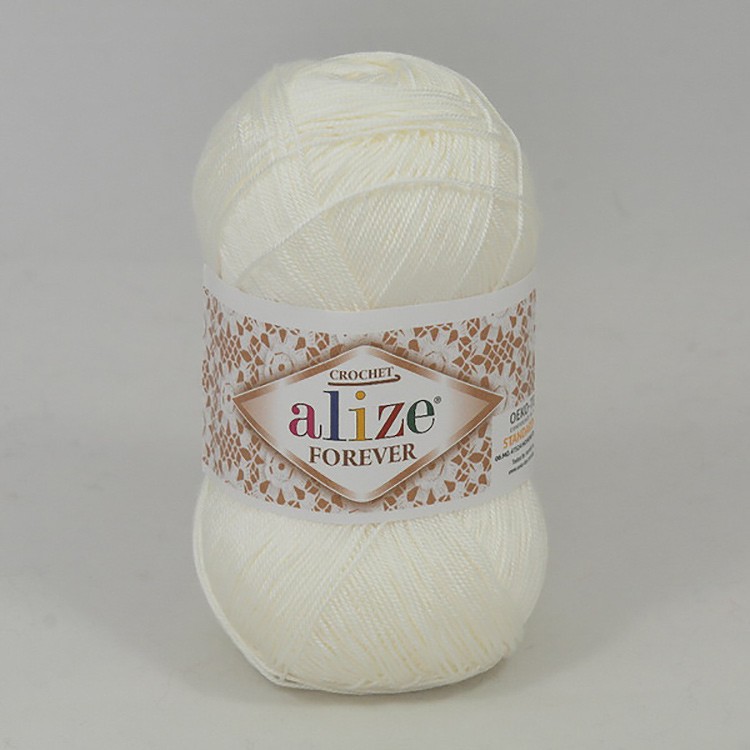 Пряжа ALIZE FOREVER (450), суровый, 5 шт. по 50 г — картинка 2