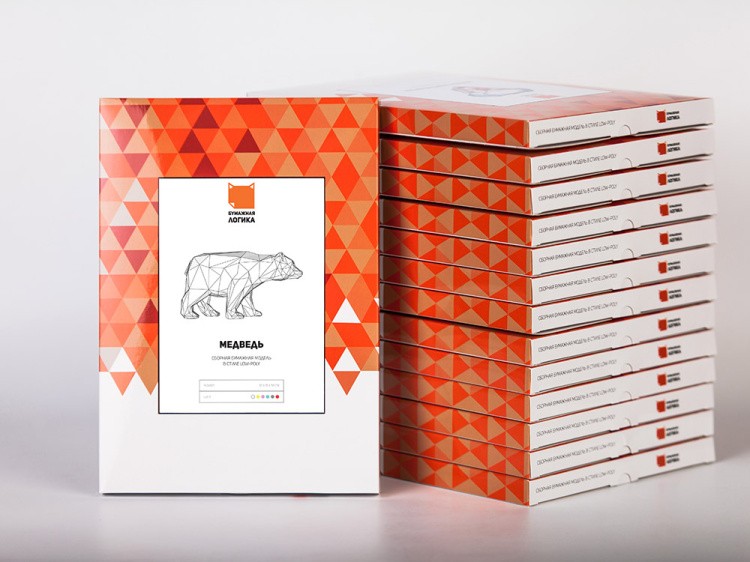 Бумажная модель для склеивания фигура «Медведь» — картинка 5