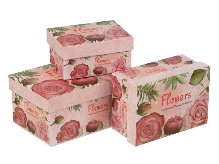 Набор подарочных коробок, форма: прямоугольник, 3 шт., Stilerra — картинка 2