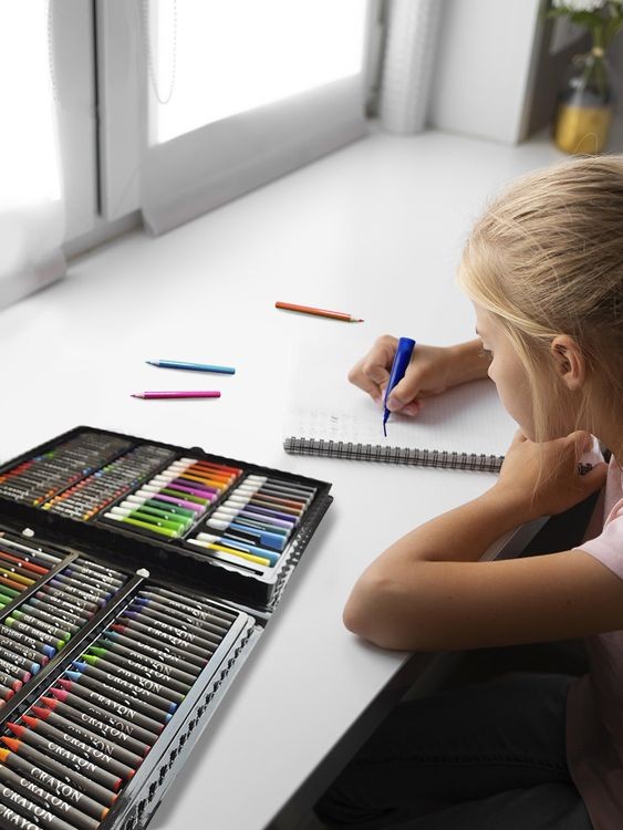 Чемодан для творчества, 168 предметов — картинка 4