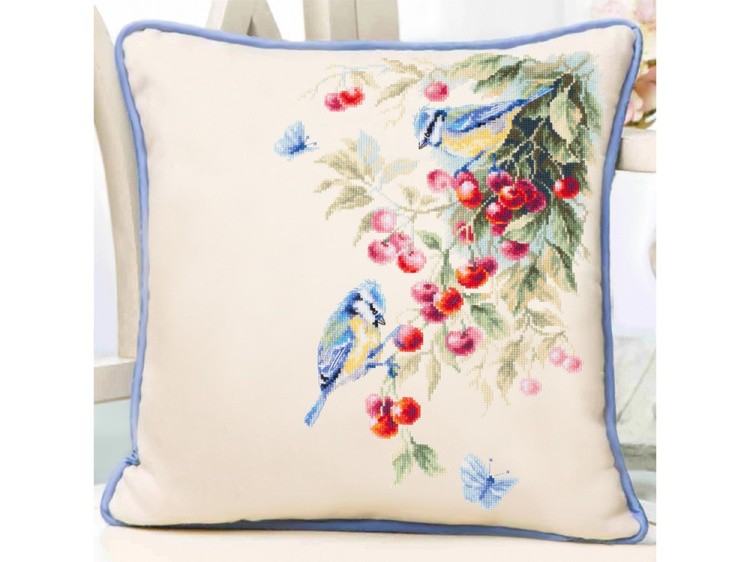 Набор для вышивания «Синицы и вишня» — картинка 8