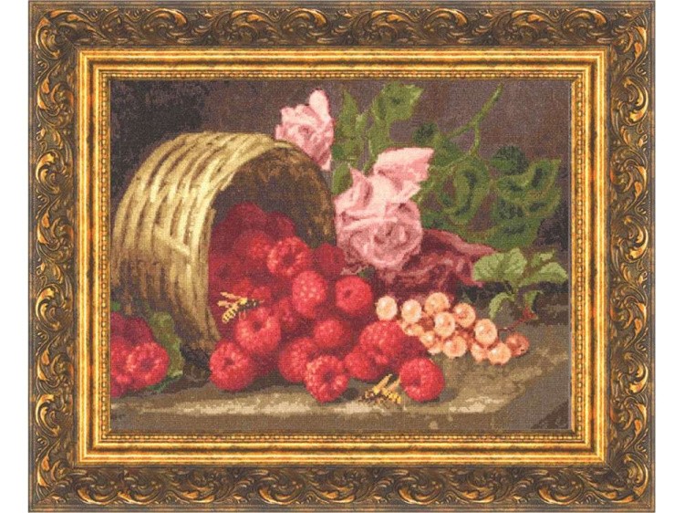 Набор для вышивания «Розы и малина» — картинка 2