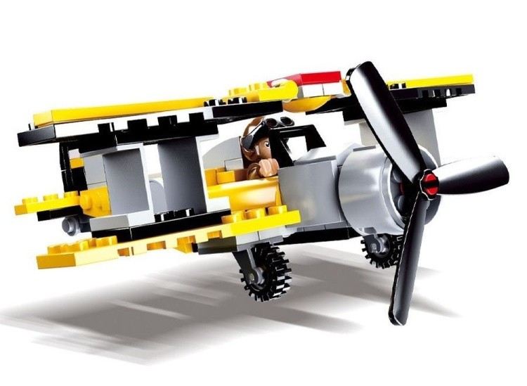 Конструктор «Авиация. Вертолет», 120 деталей — картинка 2