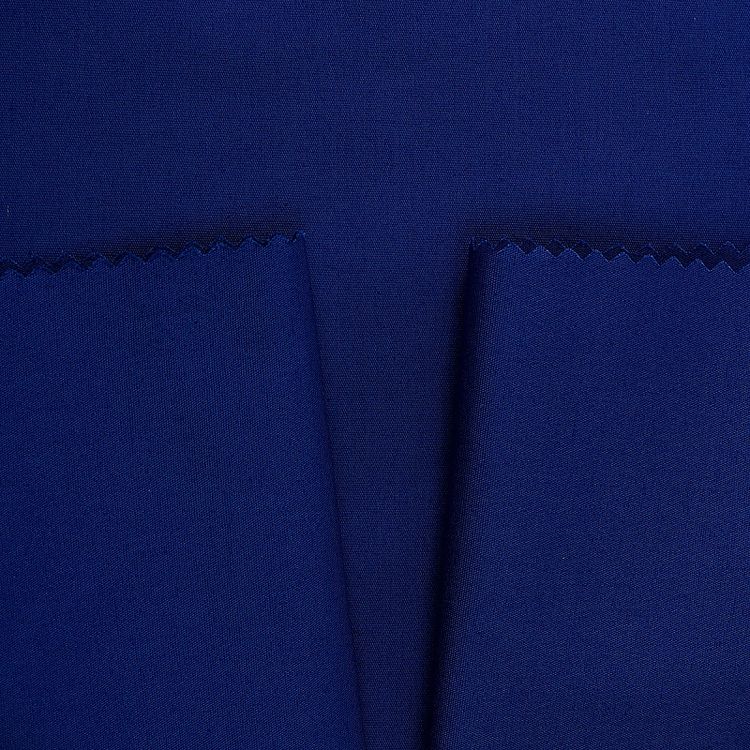 Ткань Поплин стрейч, 5 м x 150 см, 125 г/м², цвет: синий, TBY — картинка 3