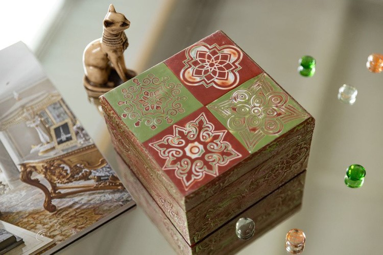 Текстурный лист «Тоскана», 9х9х0,3 см, Craft&Clay — картинка 3