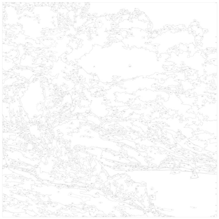 Картина по номерам «Бухта» — картинка 3