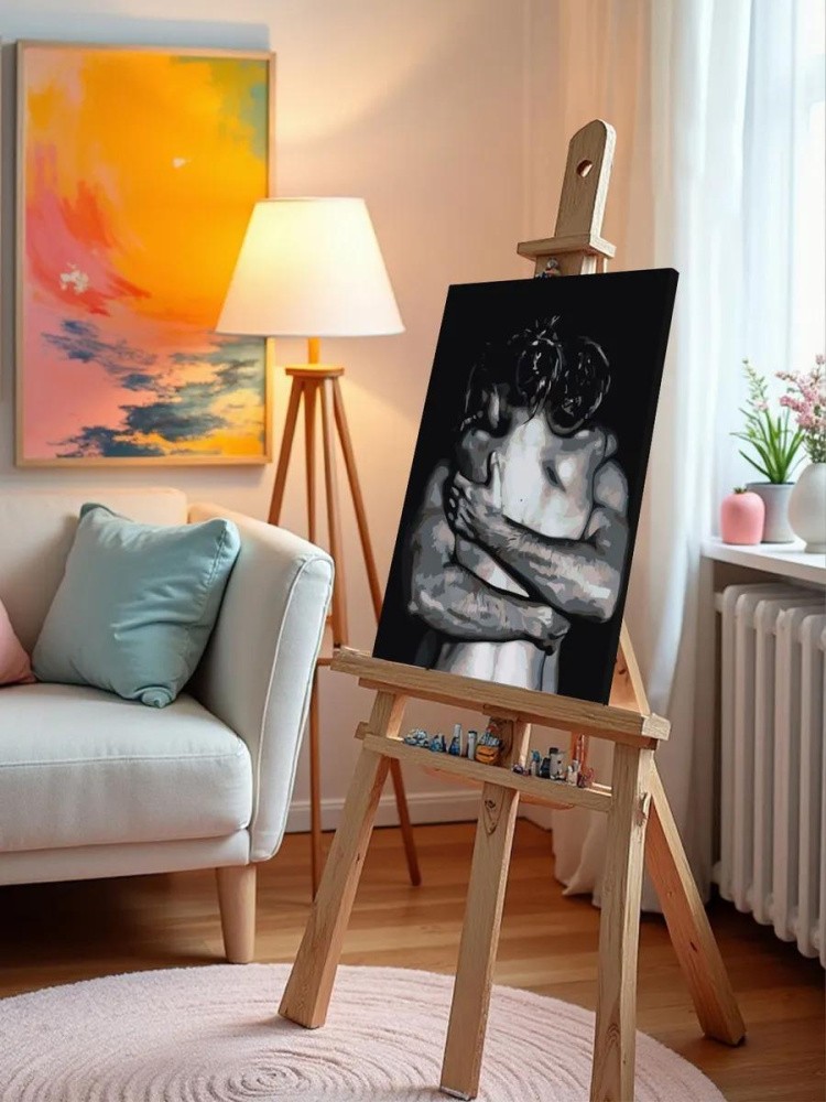 Картина по номерам «Крепкие объятия» — картинка 10