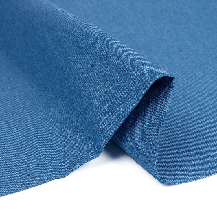 Ткань Джинс, 1 м х 150 см, 115 г/м², цвет: темно-голубой, TBY — картинка 4