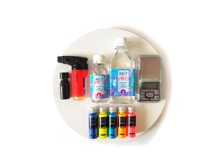 Набор для создания картины эпоксидной смолой Легендарный Лоренцо-1, Resin Pro — картинка 2