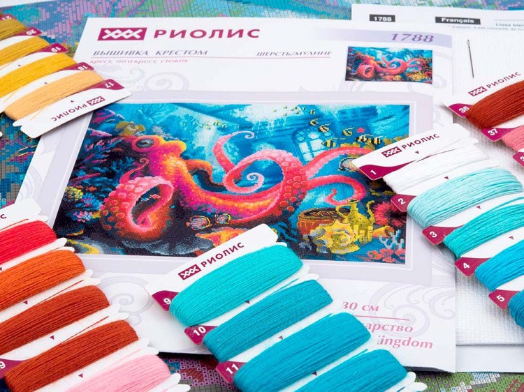 Набор для вышивания «Подводное царство» — картинка 5