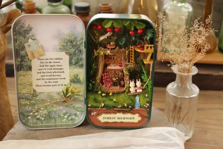 Сборная модель Румбокс. Домик в шкатулке «Лесная рапсодия» — картинка 5