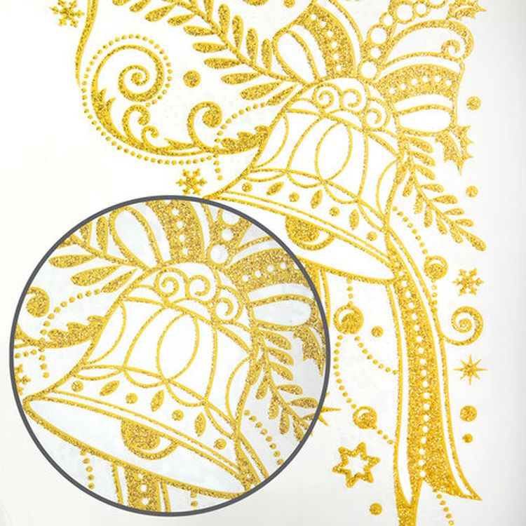 Украшение для окон и стекла «Снегурочка и зверята» — картинка 5