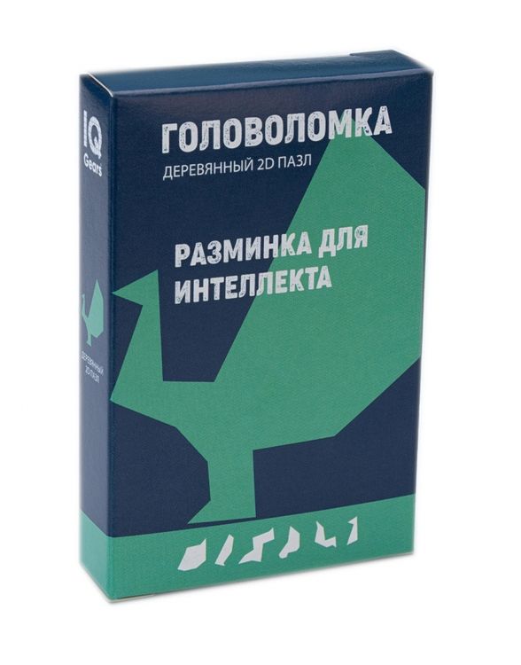 Головоломка деревянная Фазан, 6 элементов — картинка 2