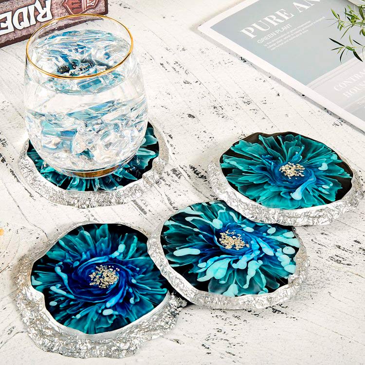 Силиконовый молд - Подстаканники с живым краем, 4 шт. — картинка 11