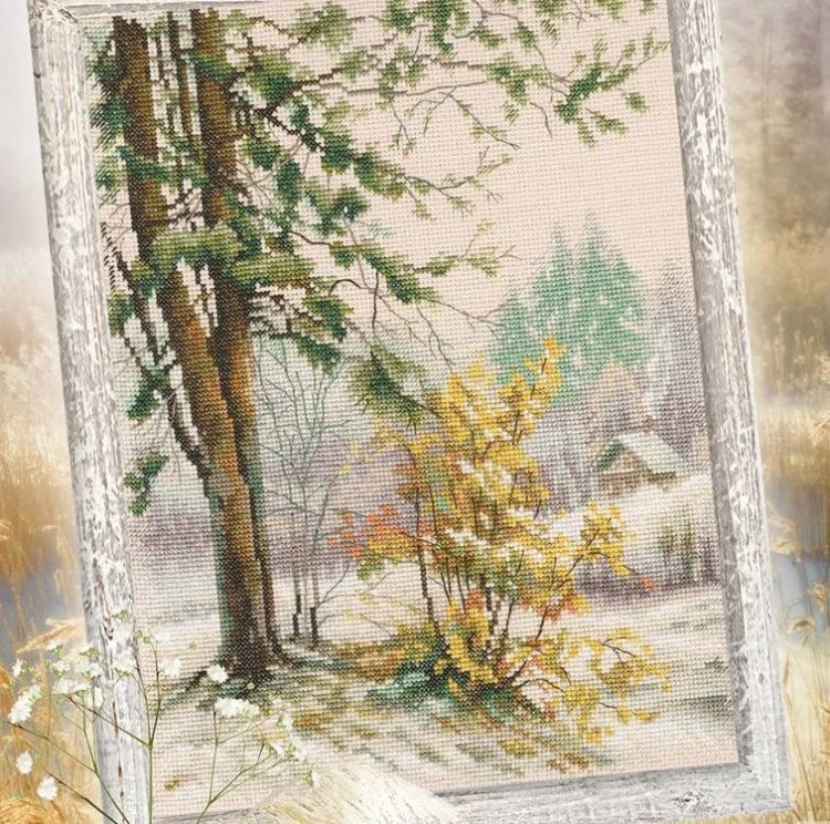 Набор для вышивания «Пришла зима», РТО — картинка 2