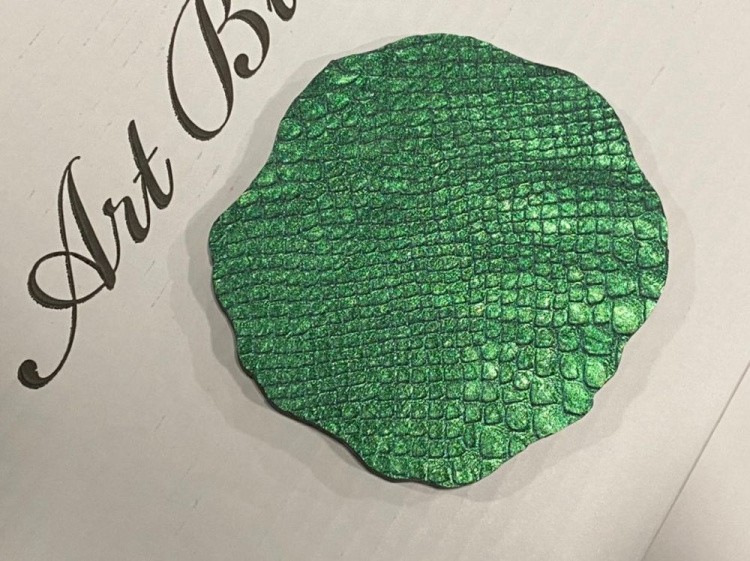 Молд №460 Snake skin Кожа змеи (12 см) волнистая поверхность, Art Blong — картинка 2