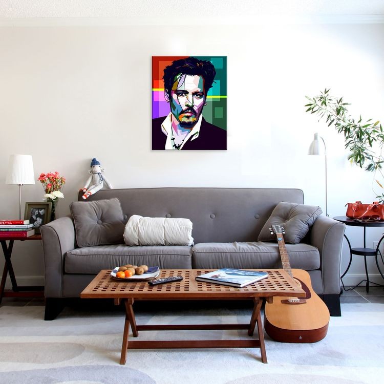 Картина по номерам «Джонни Депп» — картинка 5