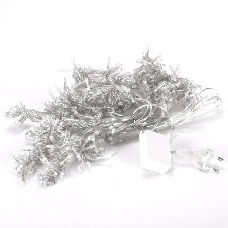 Гирлянда светодиодная «Занавес на окно», 3х2 м, 306 ламп, цвет: холодный белый — картинка 3