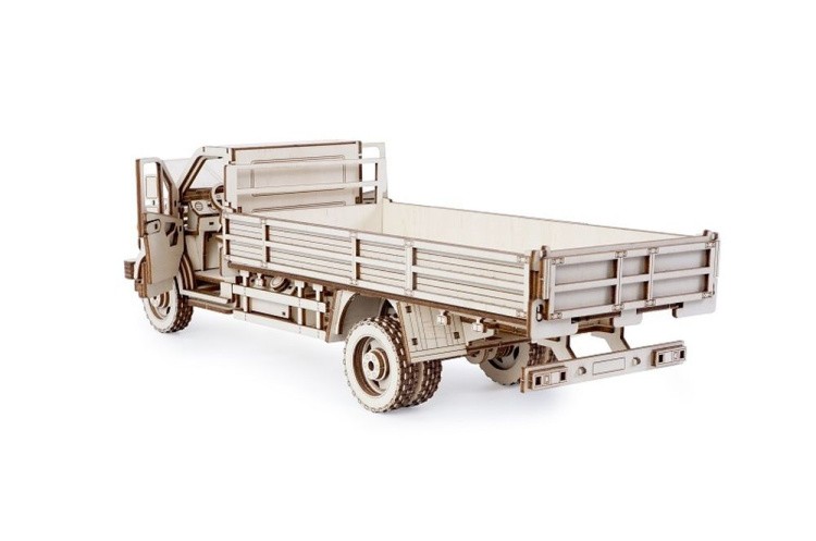 Конструктор из дерева Lemmo грузовик Гефест, 186 деталей — картинка 2