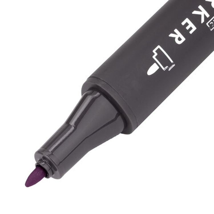 Маркер для скетчинга двусторонний 1 мм - 6 мм BRAUBERG ART CLASSIC, цвет: розовый античный — картинка 4