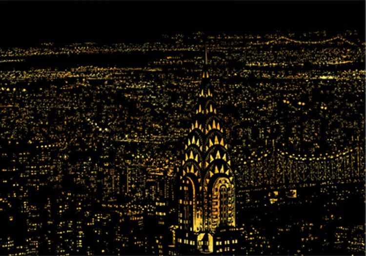 Скретч-картина «Нью-Йорк» — картинка 10