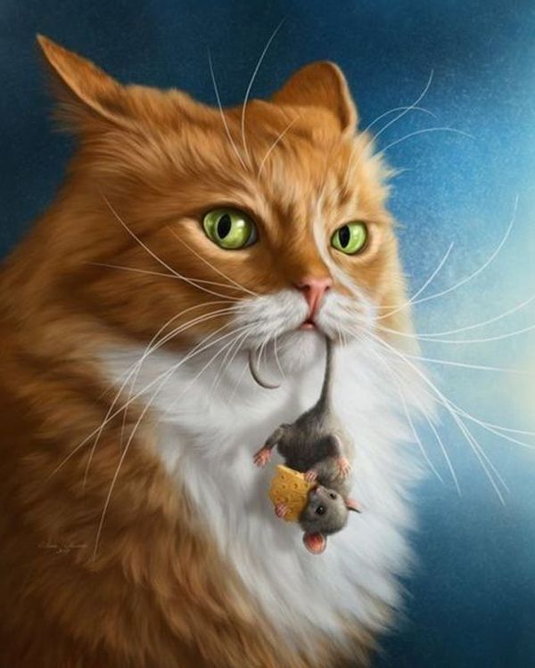 Алмазная вышивка «Хищник» — картинка 2