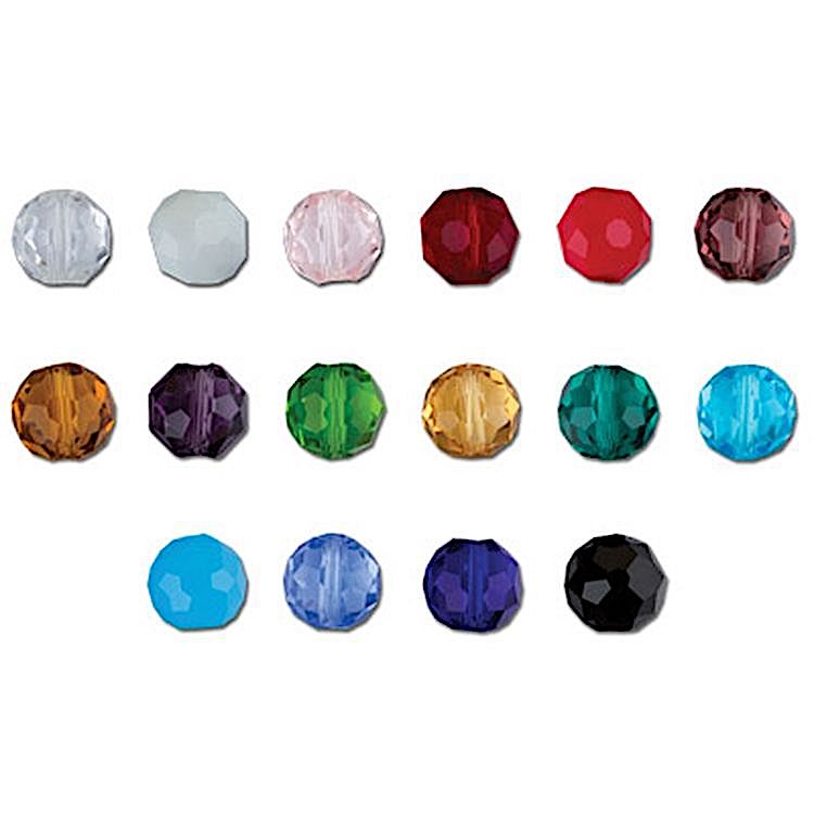 Бусины стеклянные Zlatka 4х3 мм, 32 шт., на нити, стекло, цвет: №08 красный — картинка 3