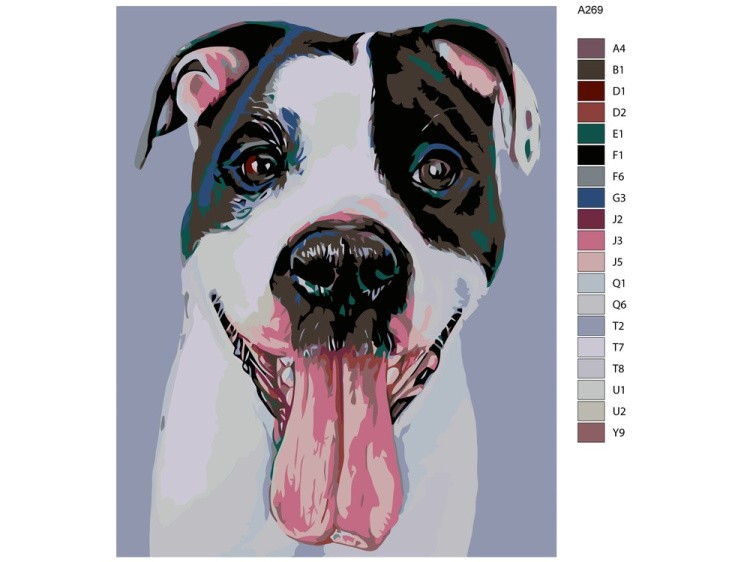 Картина по номерам «Хантер» — картинка 2