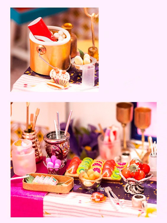 Набор для создания миниатюры (румбокс) «Время для вечеринки» — картинка 4