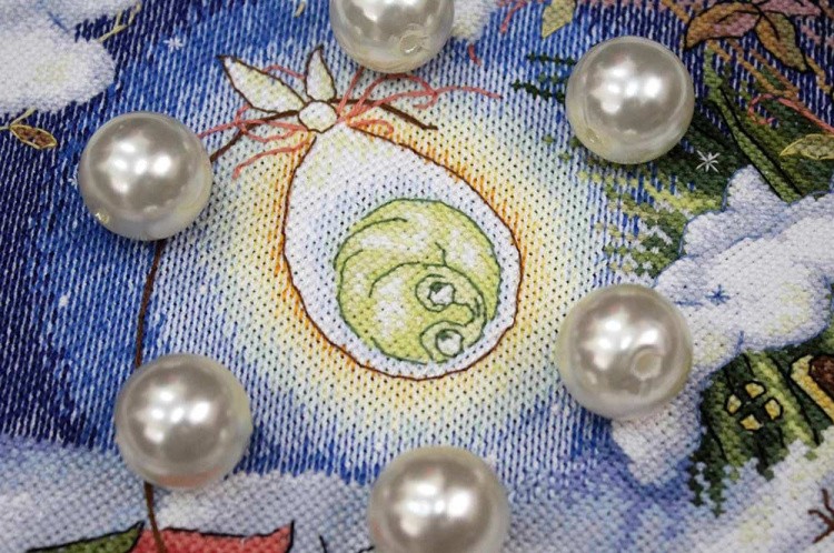 Набор для вышивания «В канун Рождества» — картинка 3