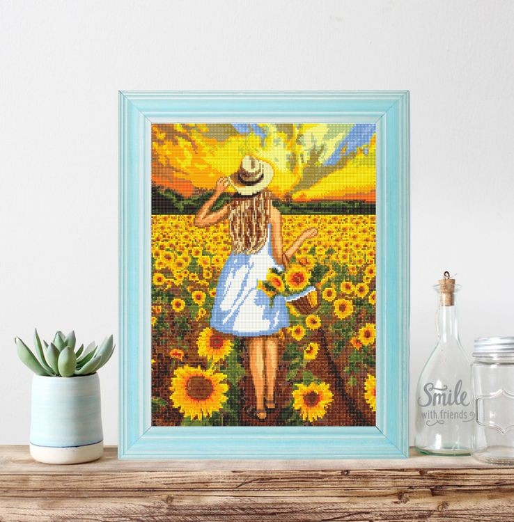 Алмазная вышивка «Солнечная мечта» — картинка 3