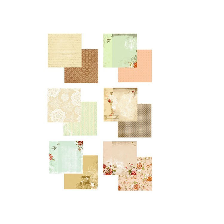 Набор бумаги «Романтика утра» — картинка 5