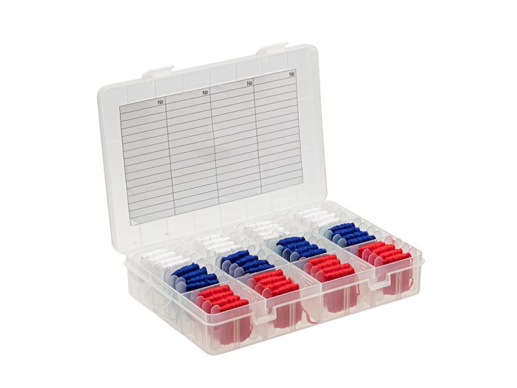 Органайзер для ниток мулине Gamma, цвет: прозрачный — картинка 3