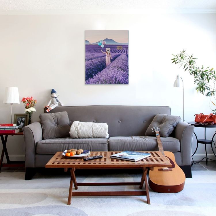 Картина по номерам «Лавандовые поля Прованса» — картинка 4