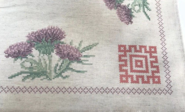 Набор для вышивания «Салфетка. Репейник» — картинка 4