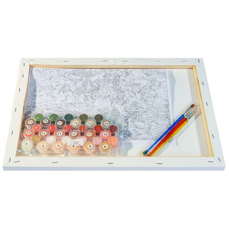 Картина по номерам «Элегантность» — картинка 3