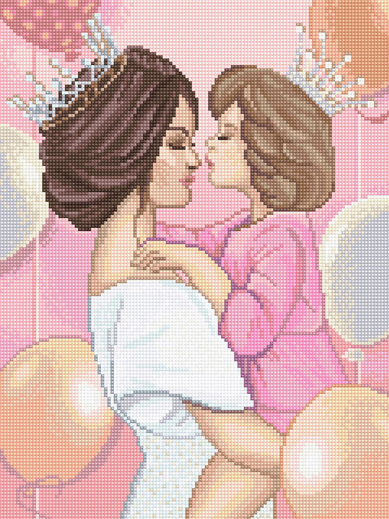 Алмазная вышивка «Дочки матери» — картинка 2